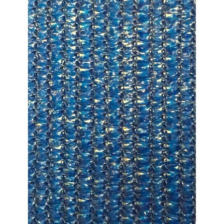 RIVERSTONE INDUSTRIES 5.8 x 30 ft. Knitted Privacy Cloth - Blue PF-630-Blue